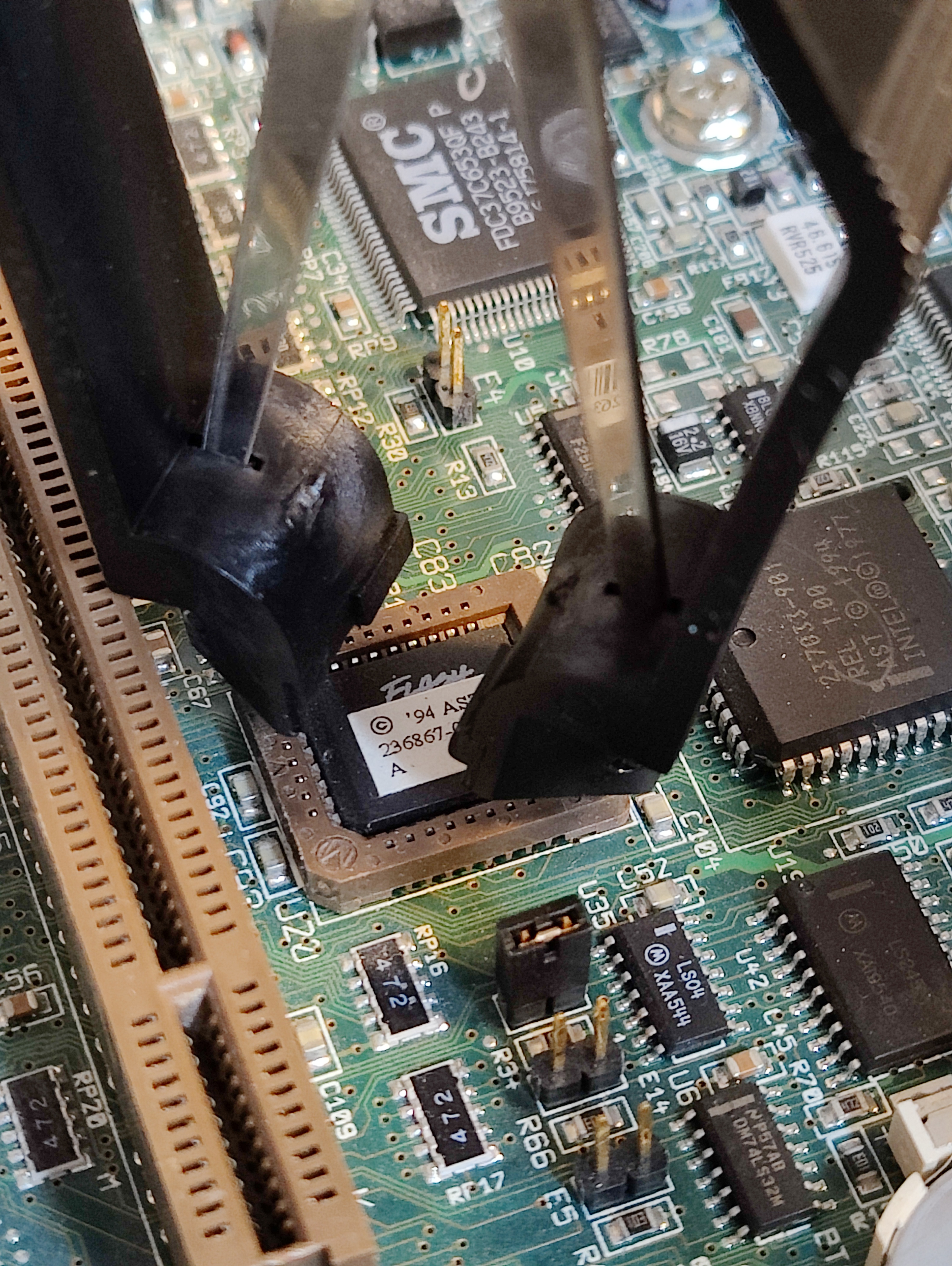 Flash Chip removal